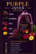 PURPLE - JUICE 1 Gallon